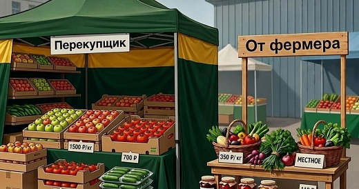 ЛДПР призвала дать местным фермерам преимущество при распределении торговых мест 
